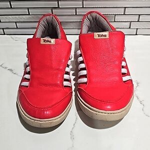 TOKE RED CASUAL SHOES